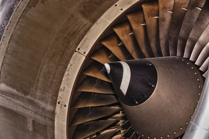 Laser Cleaning Jet Turbine