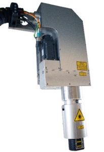 turnMOTION Optic for a laser cleaning system