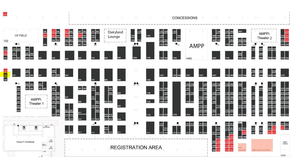 AMPP 2024 adapt laser booth location 136